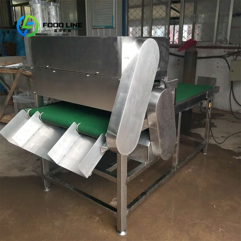 Automatic salmon meat multi-angle slicer provides flexibility in cutting style