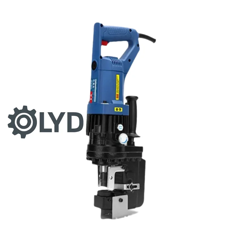 Electric Hydraulic Punching Machine Handheld Angle Iron Aluminum Channel Steel C Punch Hole Drilling Punch with Die Grinding
