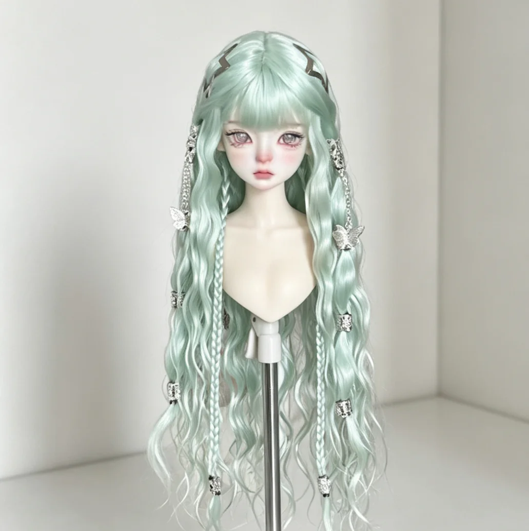 parrucche-bjd-parrucca-artigianale-per-bambole-accessori-per-bambole-bjd-1-4-parrucca-in-mohair-alla-moda-con-cuciture-incrociate-spedizione-gratuita-​