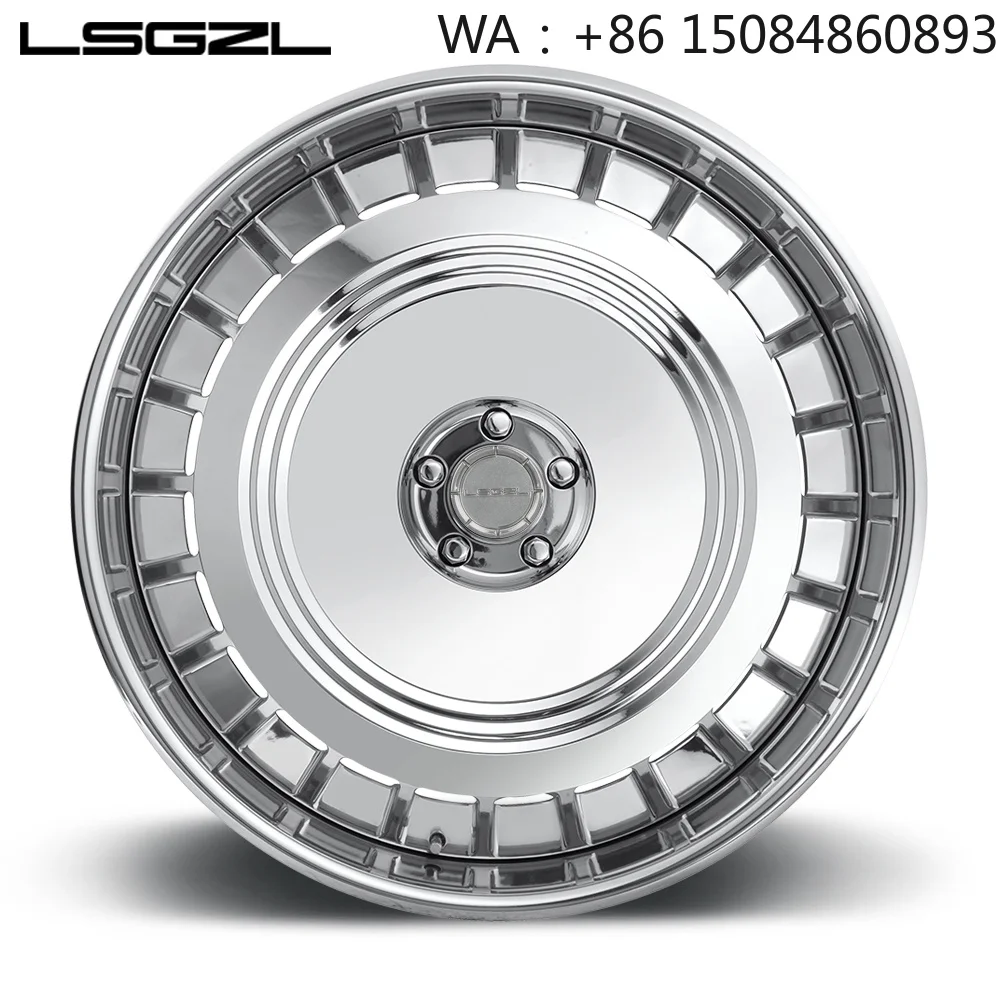 17 Inch 5x120 PCD Staggered Forged Wheel Rim High Precision Custom Auto Car Hub High Strength Modified Vehicle Wheel Accessories