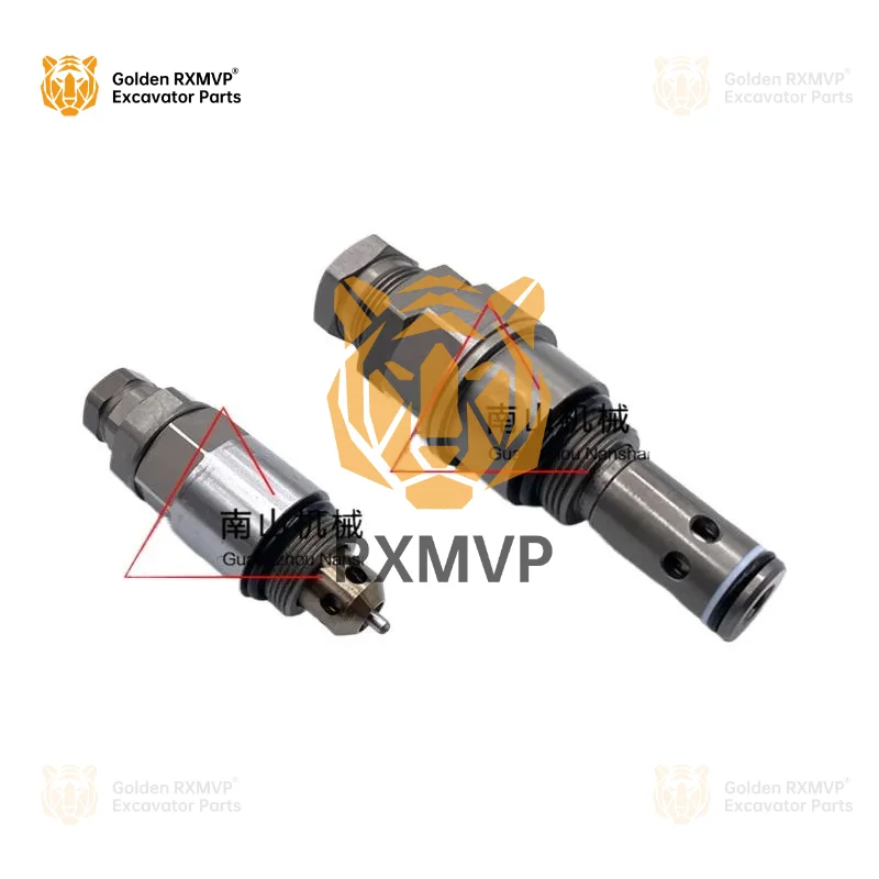 For Komatsu PC200/210/220/240-7-8Main gun auxiliary gun fish fillet main overflow valve gun Excavator Parts