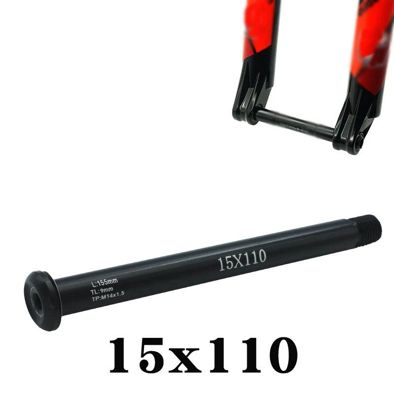 MTB Fork QR15X110MM Thru Axle Lever Accessories For FOX SC 32 34 36 Series Front 65G