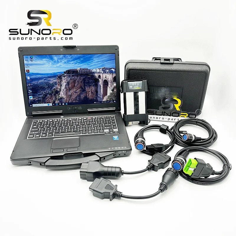 Vocom2 Diagnostic Tool 88890300 Engineering Diagnosis and CF53 Laptop