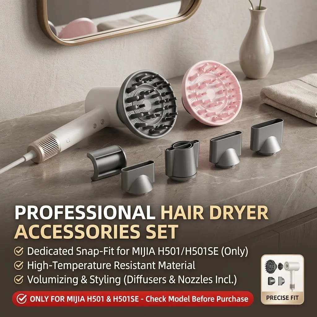 Adatto per Xiaomi Mijia H501/H501SE Asciugacapelli con diffusore magnetico per arricciare i capelli