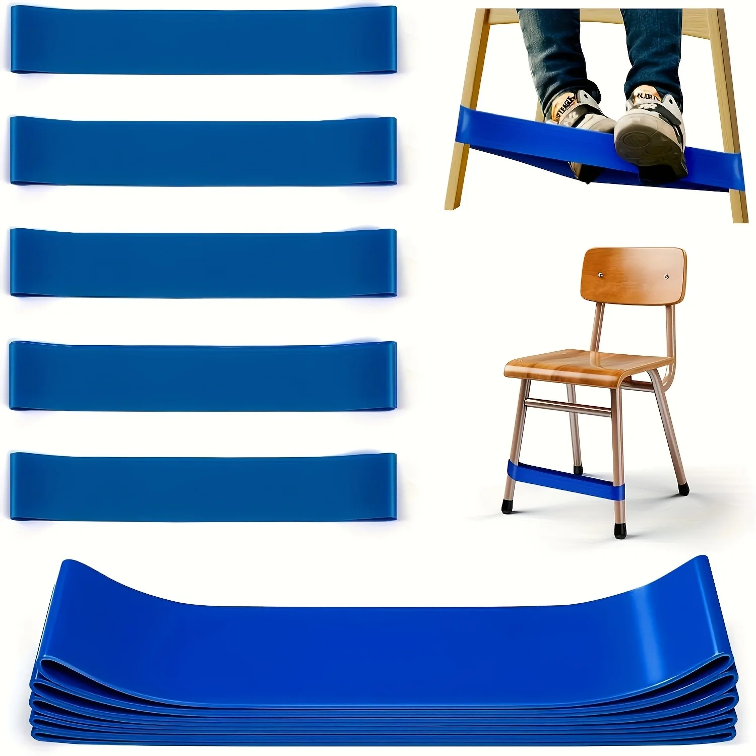 6-piece chair set, classroom comfort, chairs, desks, SPD, yoga elastic bands, back-to-school season, Christmas, holiday gifts