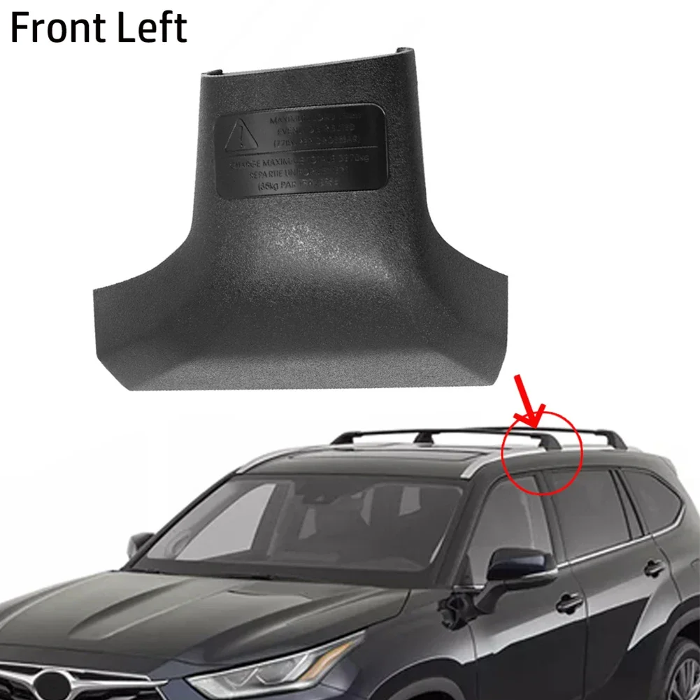 

1x Front Left Roof Rack Cover Trim Fits For Highlander For XLE, XSE Limited Models 2020-2024 #PT76748200CVLR,PT767-48200-CVLF