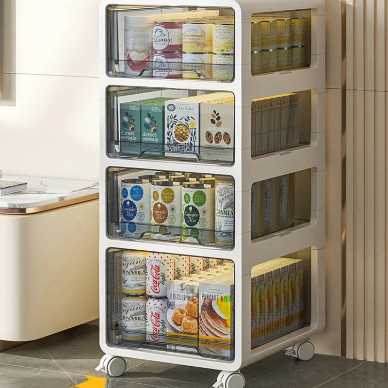 Unité de Rangement sur Pied, Rangement de Collations T1, Mobile, Multicouche, Chambre à Coucher, oral et, Salon