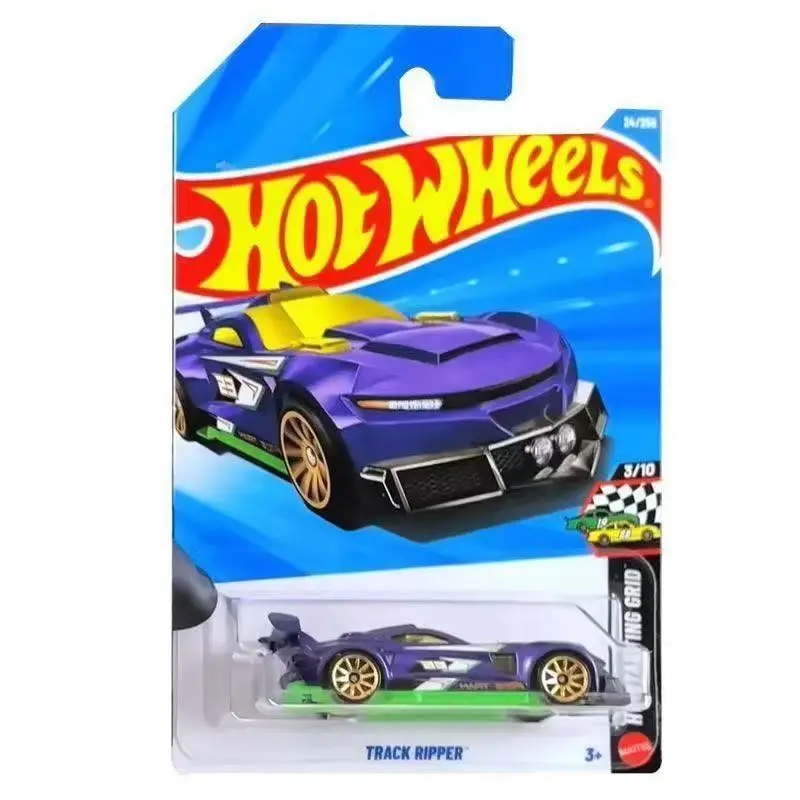 

Hot Wheels Cars 2026 A Track Ripper Фиолетовая металлическая литая модель игрушечного транспортного средства