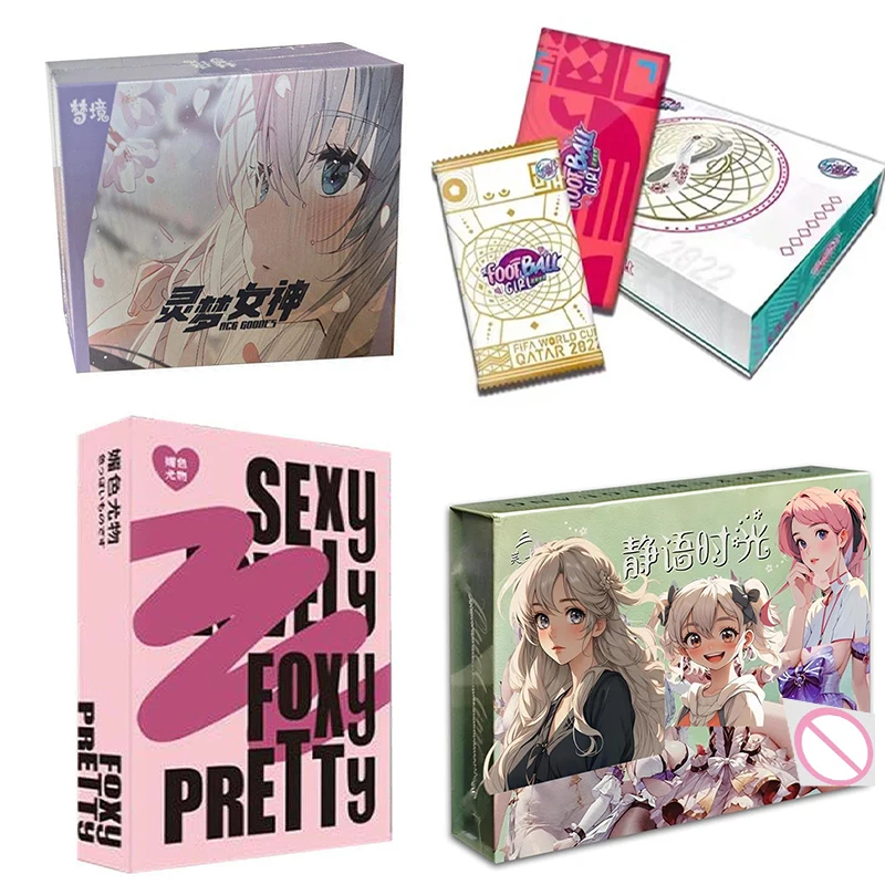 

Foxy Pretty Goddess Premium Spicy Booster Box Anime Waifu Trading Collection Cards NEW