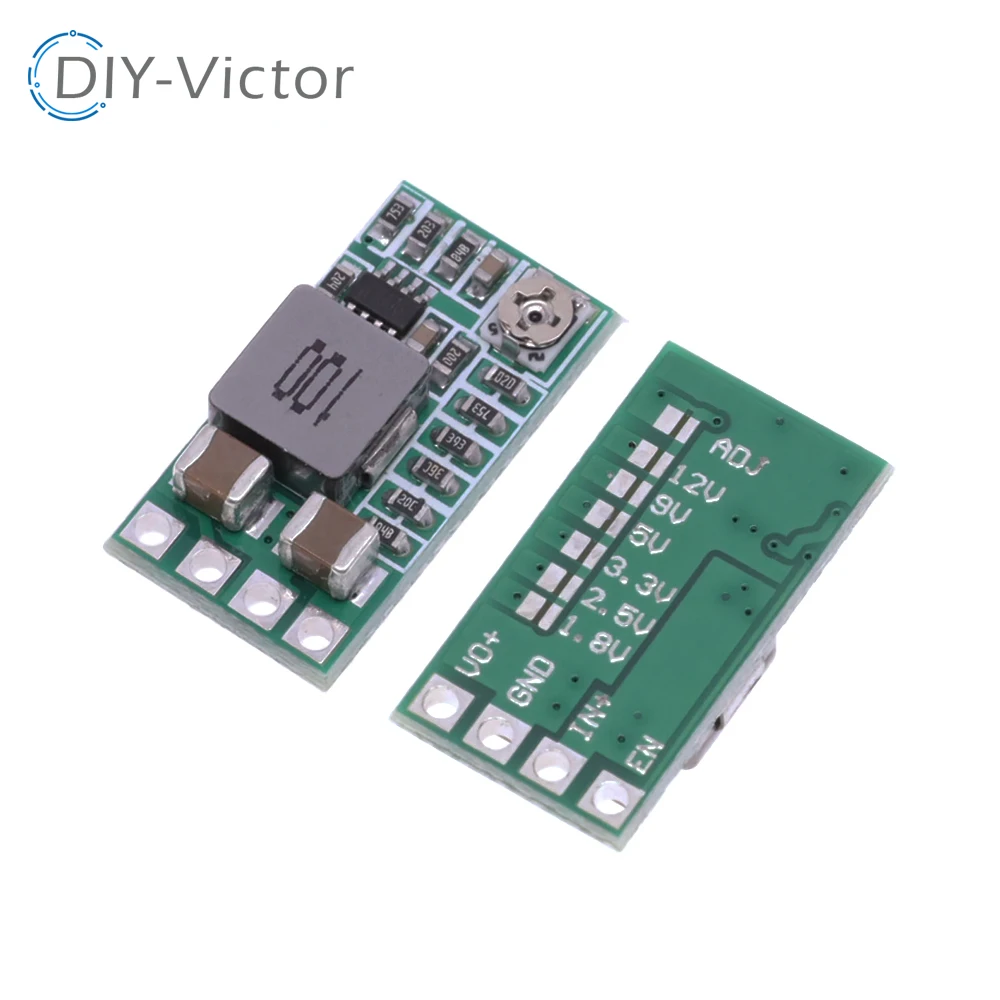 Mini DC-DC 12-24V To 5V 3A Step Down Power Supply Module Voltage Buck Converter Adjustable 97.5% 1.8V 2.5V 3.3V 5V 9V 12V