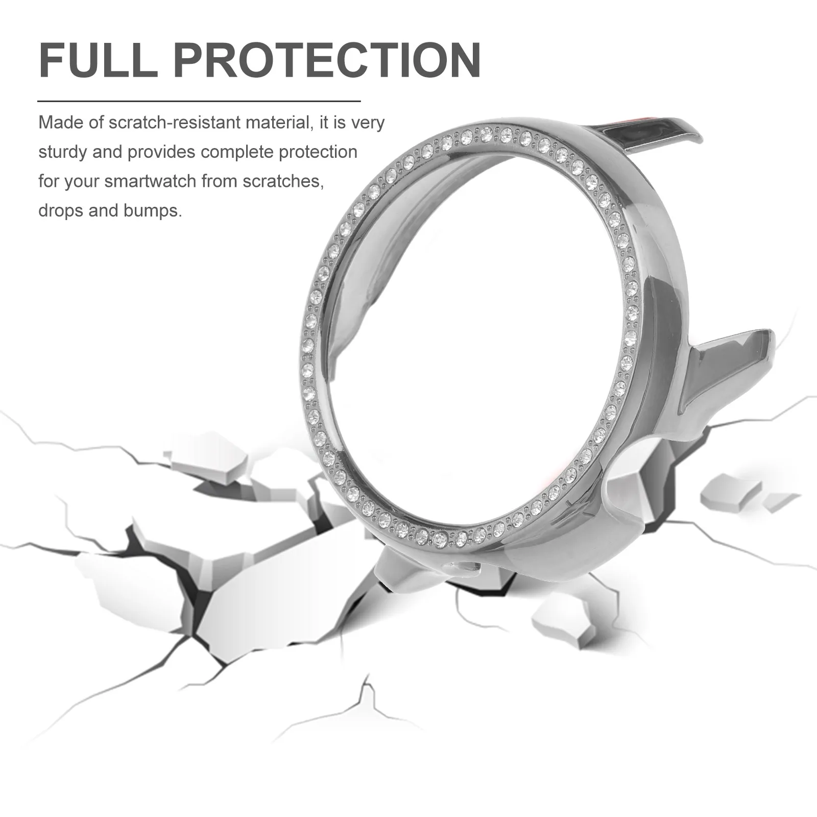 

Watch Case Honorable Looking Diamond Bump-resistant Smart Protective Cover Shell Bumper
