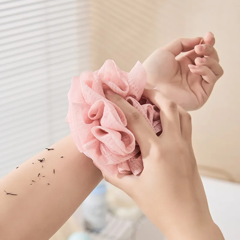 Bolas de banho de desenho animado Bolas de espuma de banho fofas Esfoliantes de chuveiro espessos Bolas de chuveiro macias