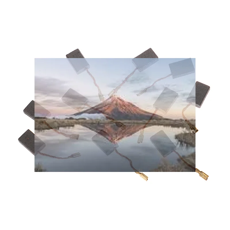 

Угольные щетки для электроинструмента VP, 10 шт., новые, 5*10*15 мм, для двигателя 125, для угловой шлифовальной машины, аксессуары для резки и полировки