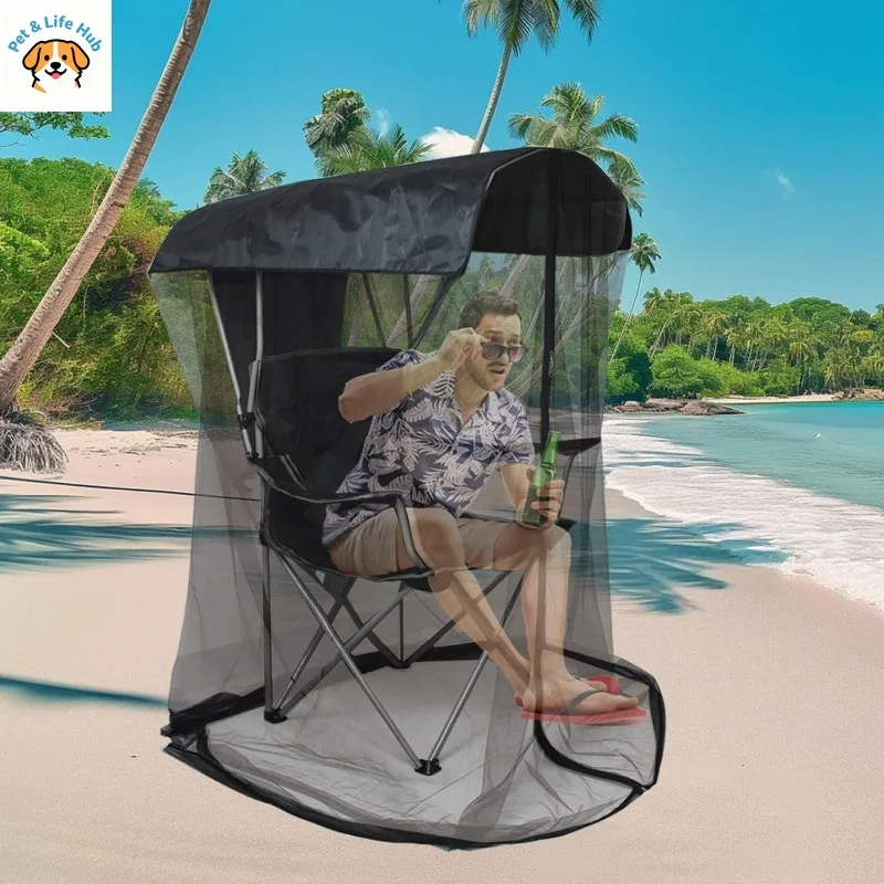 

Outdoor swing mosquito net fishing yard garden mosquito net swing rocking chair blackout shade curtain Camp equipment