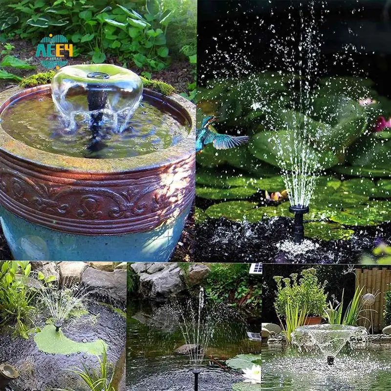 

AEE4-Fountain Pump Nozzle Set Water Spray Heads Pond Submersible Pump Pool Multifunctional Nozzle