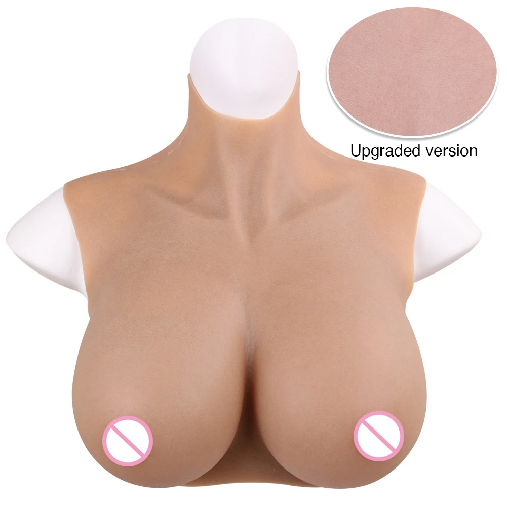 Eyung Breast​ Silicone Forms Crossdress Fake Boobs Drag Queen Cosplay Crossdressing  Sissyhug Shemale Upgraded Transgender