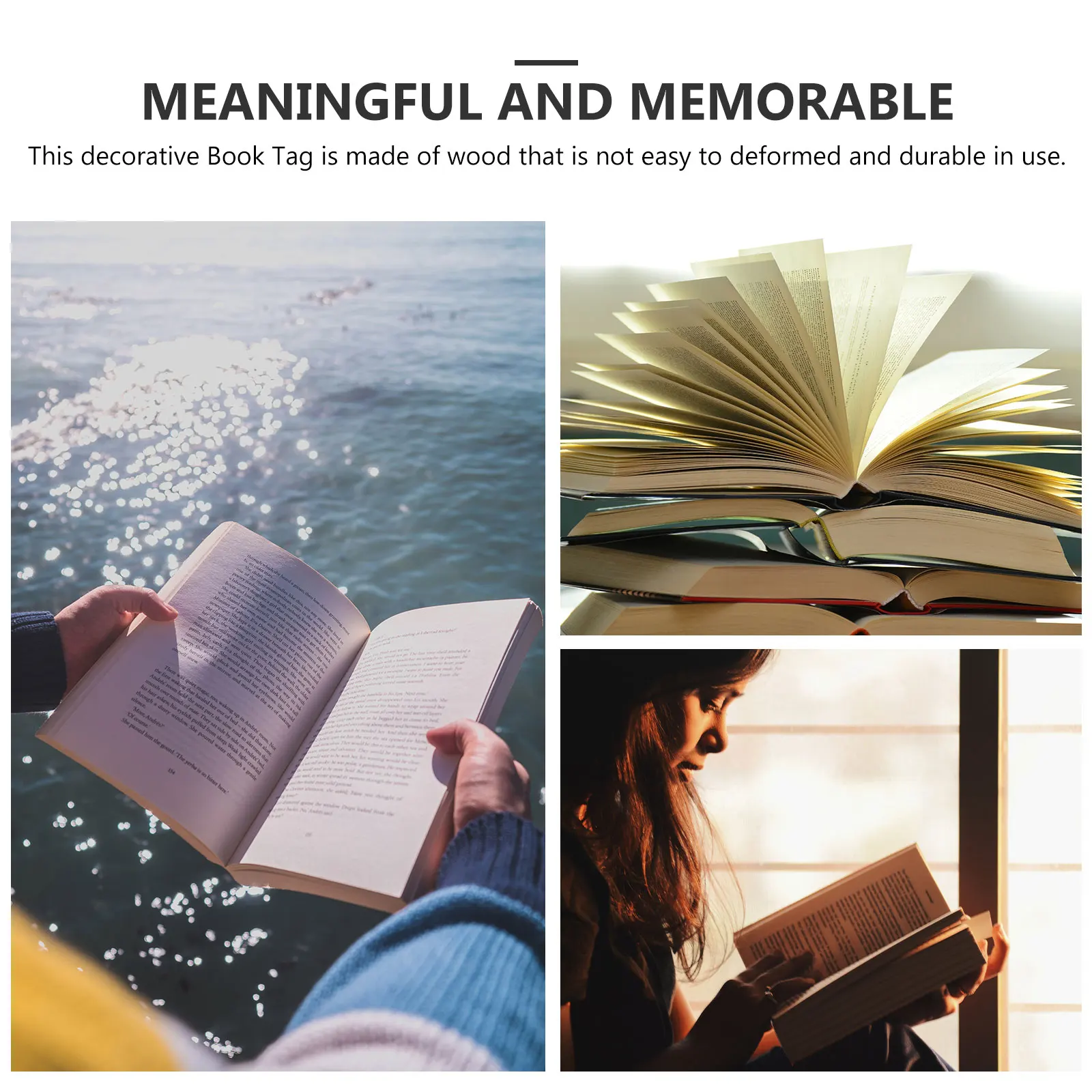 2 Stück mehrfarbige Lesezeichen Ribbon ProperSize PracticalTools BeautifulDecorations RecordProgress ExquisiteDesign EasyCarry