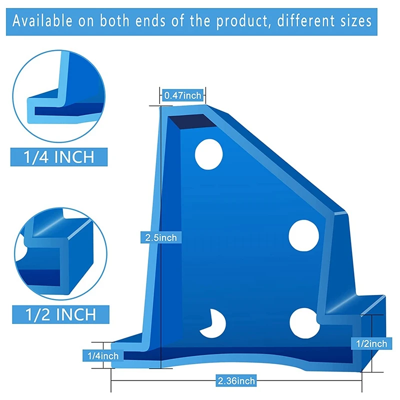 Flooring Spacers,1/4 Inch Space & 1/2 Inch Space,(20 Pack) Laminate Wood Flooring Tools-Compatible Any Laminate Flooring