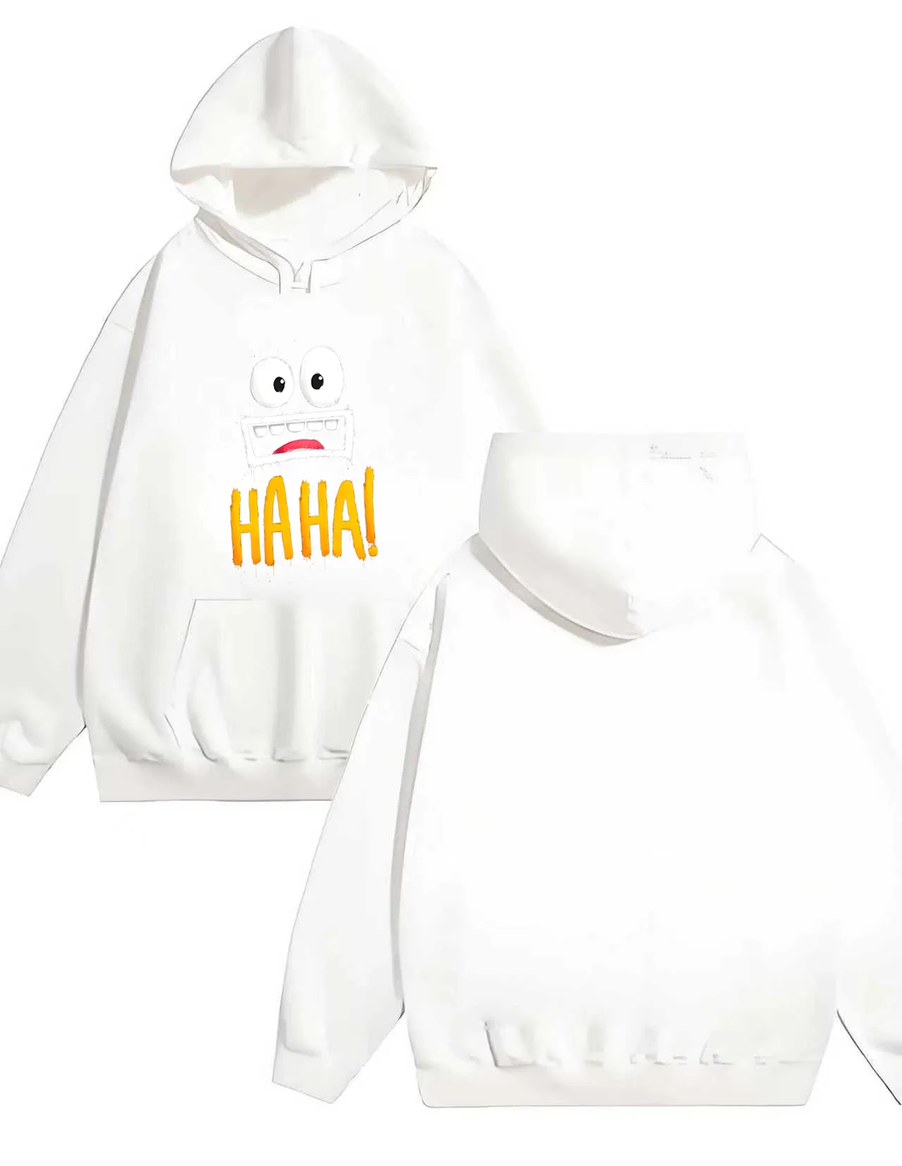 330G الثقيلة مقنعين البلوز أحدث 2025 مضحك الكرتون المطبوعة مقنعين البلوز للرجال والنساء بلوزة كاجوال