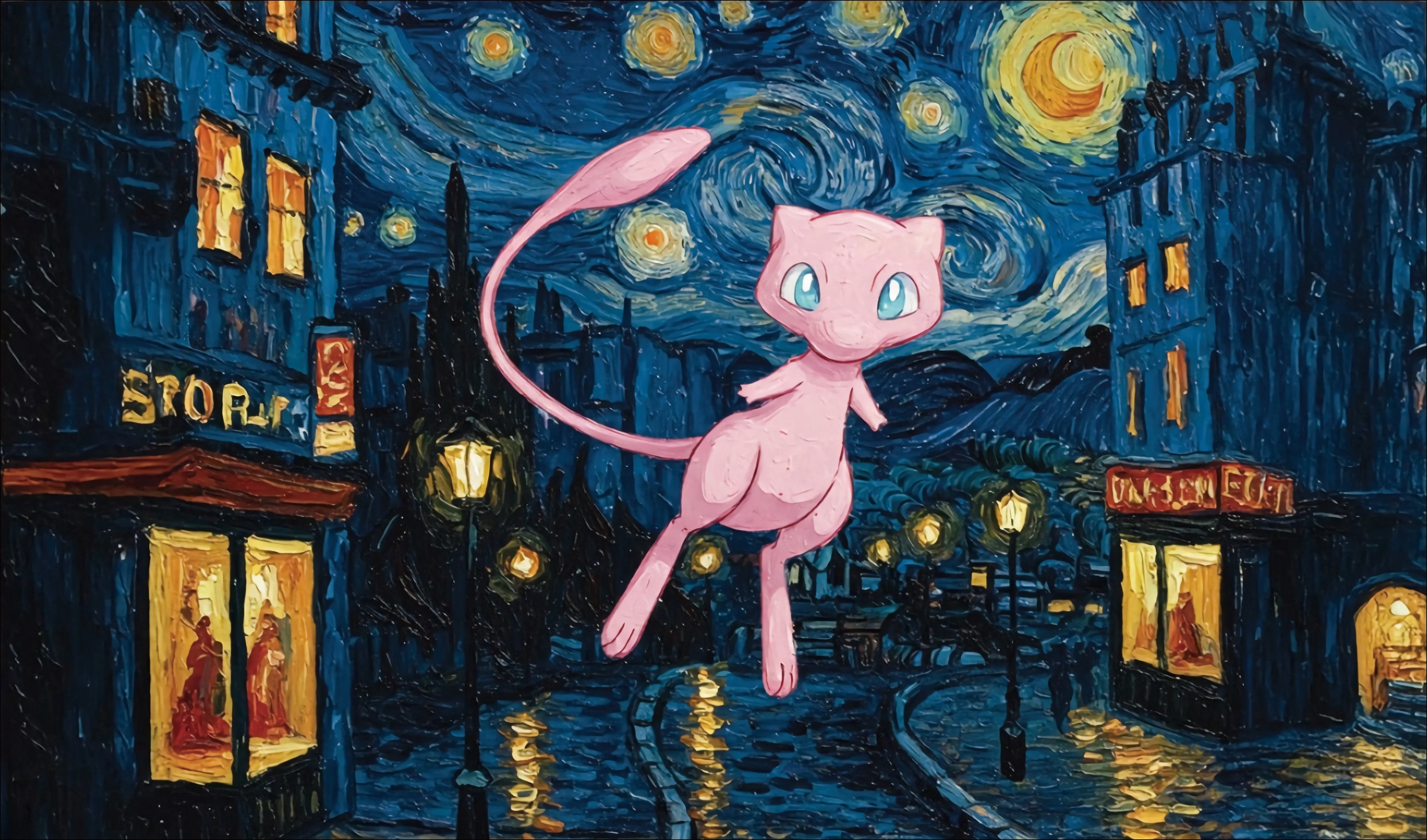 Cute Anime Creature Large Gaming Desk Mat,Cartoon Patterns Non-slip Rubber Mousepad,Print Table Pad for Home Office Gamer Gift
