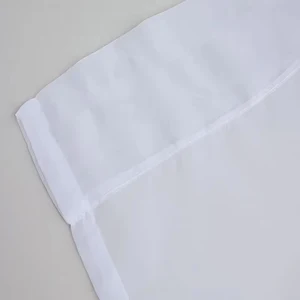 1 PC W100*200 Cm Transparan Tembus Chiffon Putih Kamar Tidur dan Ruang Tamu Jendela Tirai 6 gorden malam penjualan terbaik - №