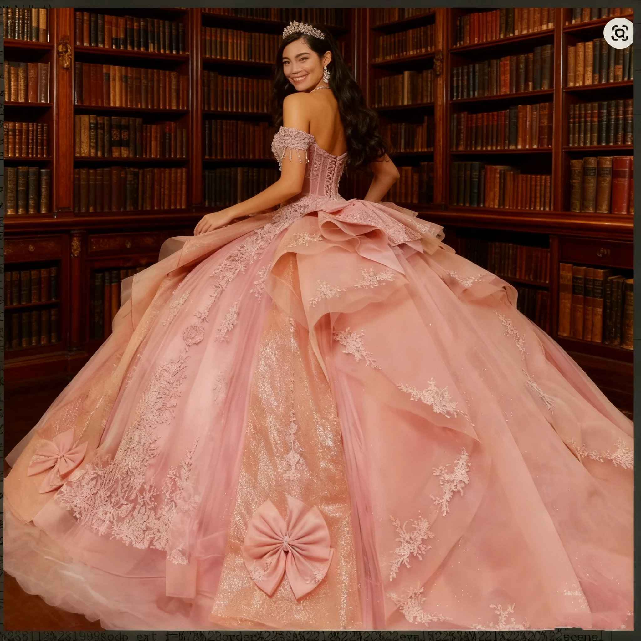 Vendanie Princess Tassel Quinceanera Dresses for Girls Bowknots Corset Ruffles Rhinestones Appliques Vestidos De 15 Customized