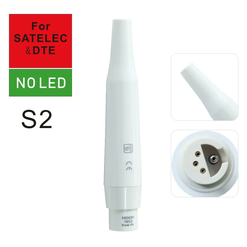 Dental Ultrasonic Scaler Piezo Handle Detachable Scaler Handpiece for DTE Satelec Scaler