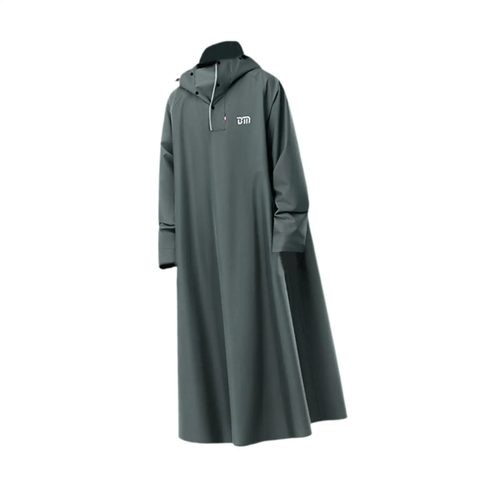 Long Raincoat Rainproof Rainwear Rain Cape for Sporting Event Travel Cycling 142cm
