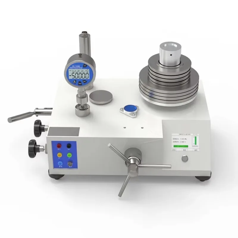 【2026】Shelok Dead Weight Tester High Precision Piston Pressure Gauge Calibrator For Industrial Laboratory For Process Industries