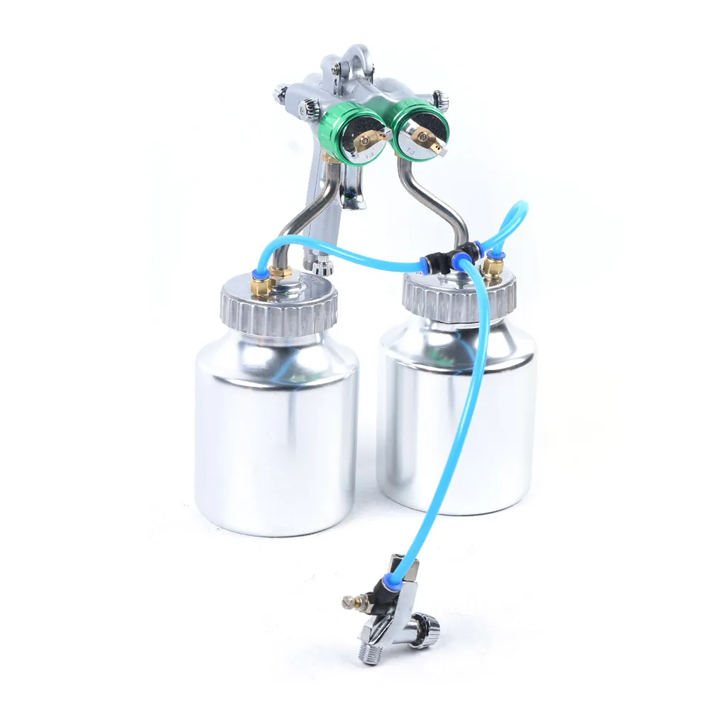 Professional Polyurethane Spray Foam Machine Automatic Spray Gun+ 2X 1000ml Pot