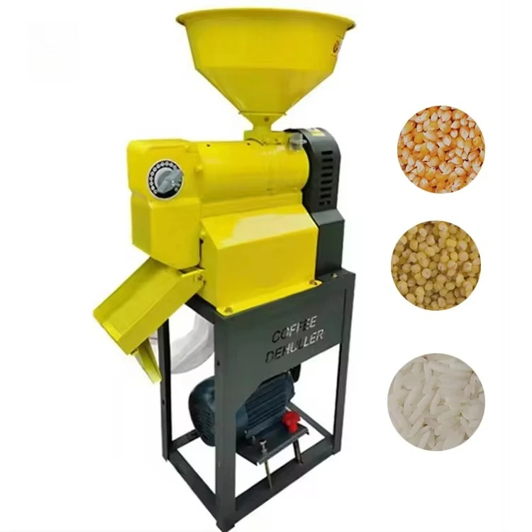 kq-New Type Modern Small Coffee Bean Shelling Pelling Machine Dehuller Machine Rice Milling Machine Complete Set Combined