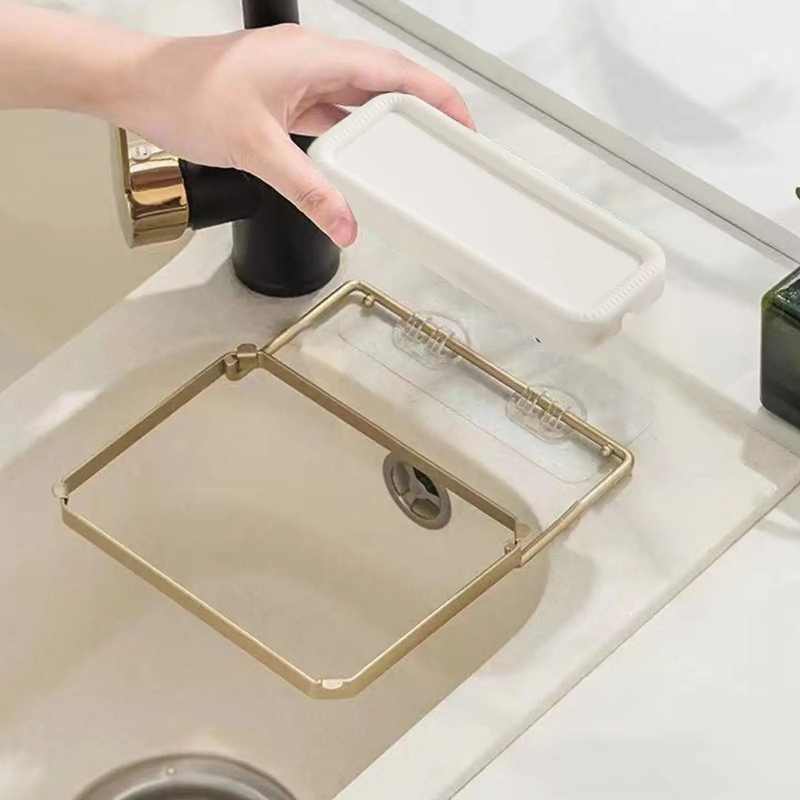 Sink Drain Basket Household Food Drain Filter Sink Strainer Basket For RV Commercial Laundry Shower Bathroom