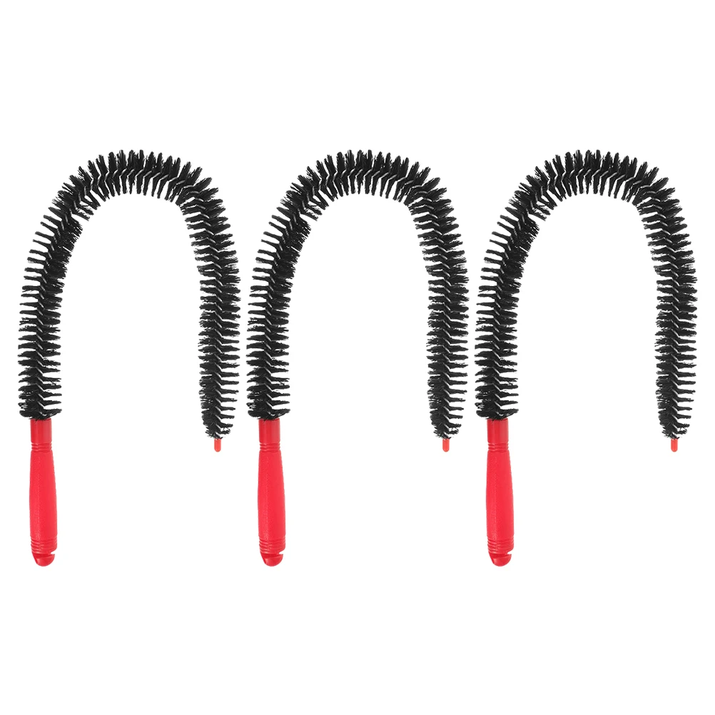

3Pcs Flexible Tube Cleaning Brushes Long Handle for Washing Machine Air Conditioner Bottles Vases Pipe Cleaner