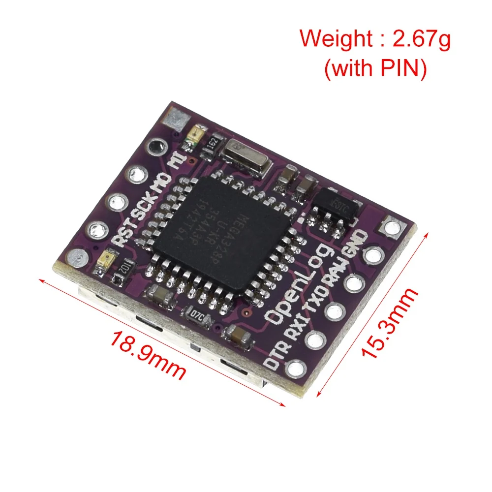 مسجل بيانات تسلسلي TZT Openlog ، مسجل بيانات مفتوح المصدر ، وحدة SD Micro ، ATmega328 ، إلكترونيات ديي ، Naze32 F3 Blackbox #3