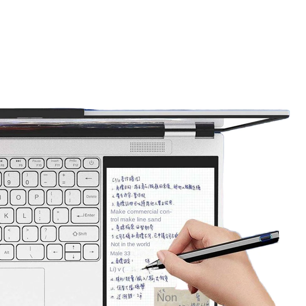 Tela dupla de 15,6 polegadas + 7 polegadas Touch SSD de 1 TB. Processador Celeron N100 128GB 256GB 512GB Opções Novo laptop comercial