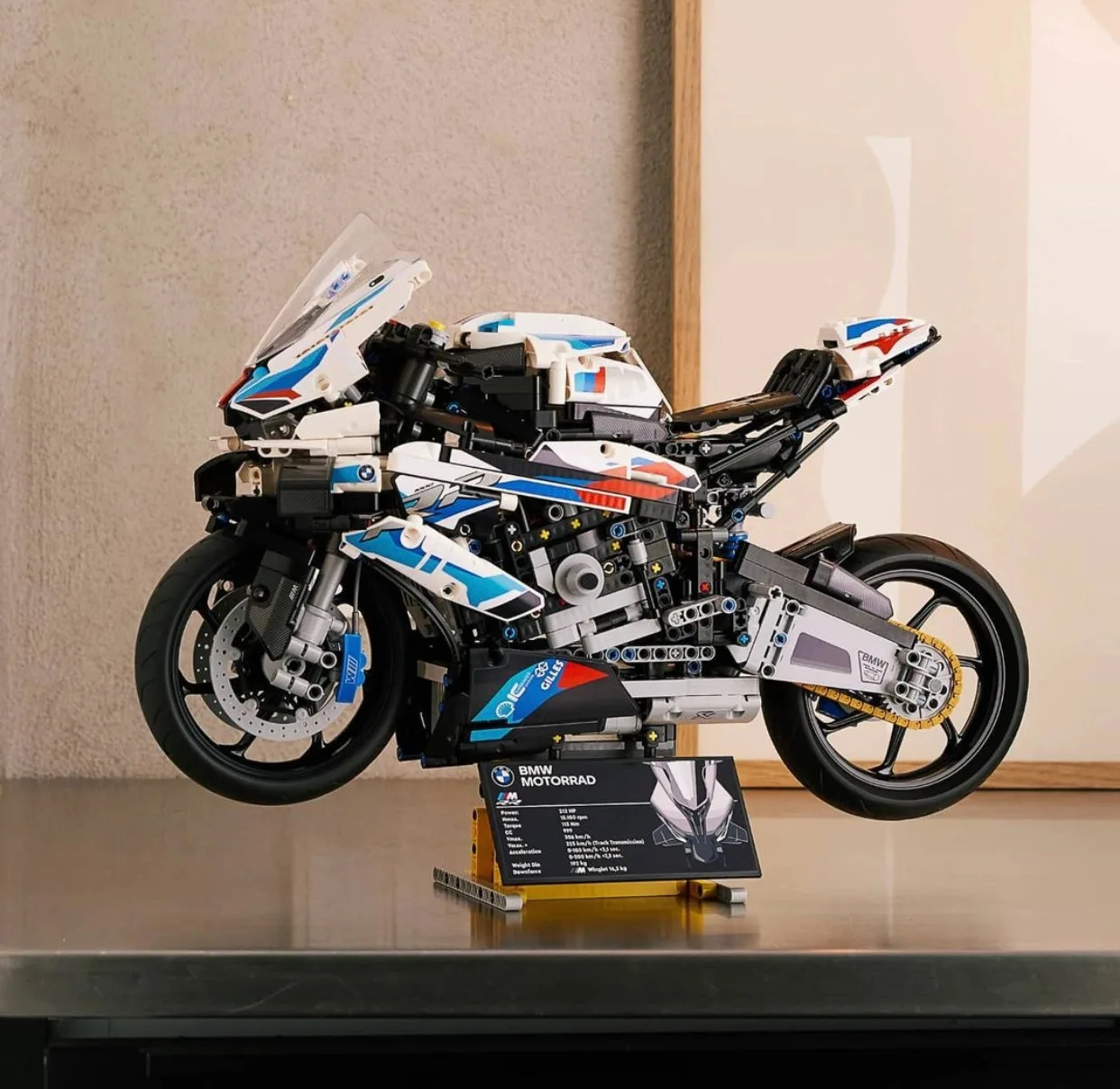 

Technology Motorcycle Car 42130 Model Building Blocks Racing car City Vehicle MOC Motorbike Bricks Toys For Children 1920pcs