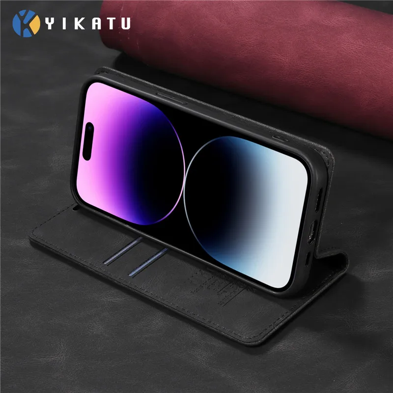 Luxury Wallet Leather Protect Case For Samsung Galaxy A6 Plus A310 A510 A3 A5 2017 A9 A8 A7 2018 A9s A750 Magnetic Flip Cover