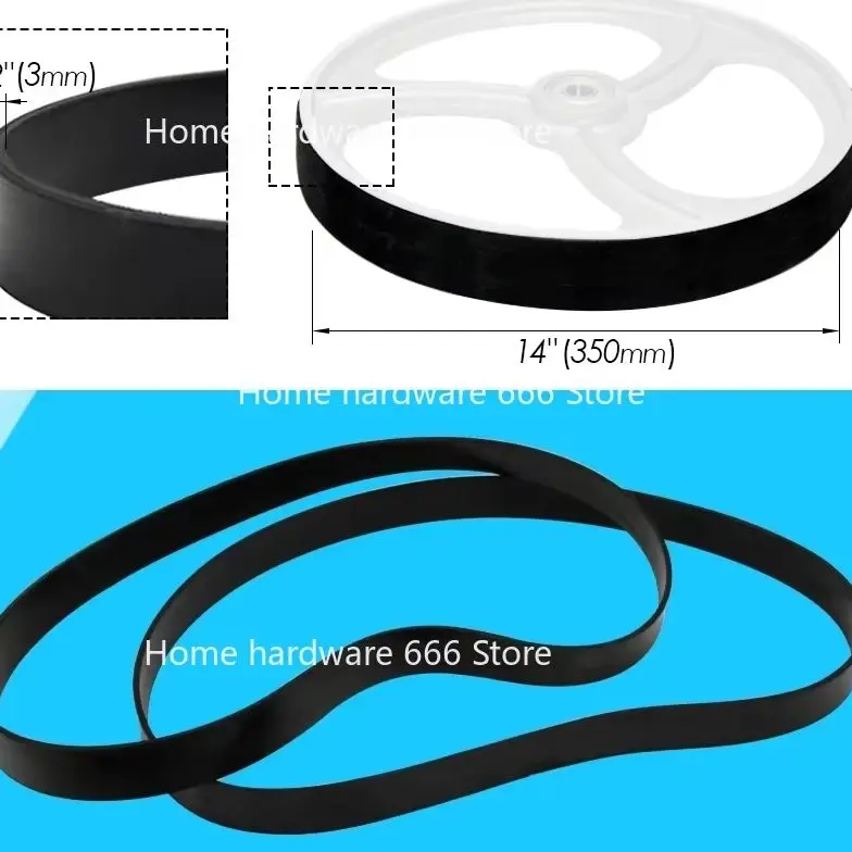 

2 шт. резиновых колец для ленточных пил 8" (1425 мм), 9" (1570 мм), 12" (2240 мм), 14" (2560 мм) для деревообработки, запчасти для роликовых колес