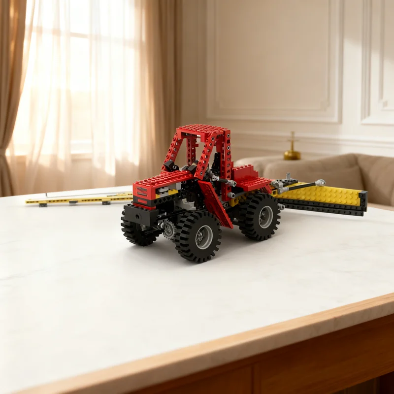 339pcs MOC 8848 Tractor Attachments Technical Expert Builder Model Building Blocks Christmas Gift Display Brick Education Art