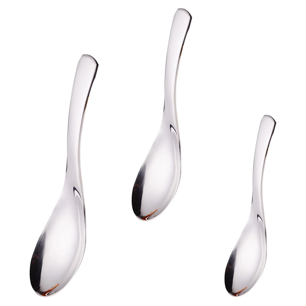 

1 комплект, 1 комплект десертных ложек из нержавеющей стали, 6,7 дюйма, ложка для смешивания с длинной ручкой для чая, кофе, муки, орехов, соли для ванны, домашней кухни