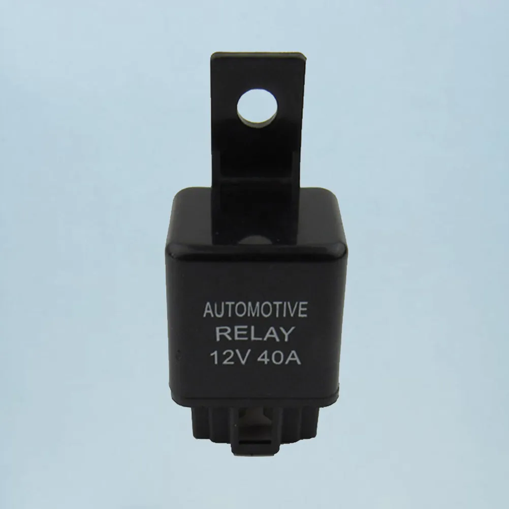 Car Relay 12V 40A Lightweight Mini Size High Low Temperature Motorcycle Air Conditioner 4 Pin Normally Open Socket Automotive