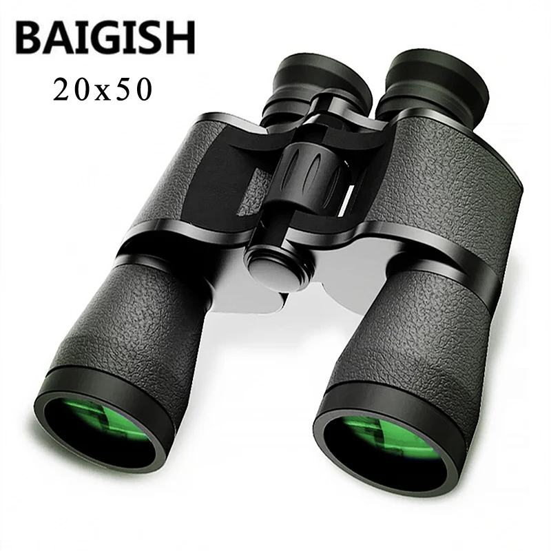 

20X50 Binoculars for Adults High Powered with Bak4 Prism Compact Large View Binoculars for Bird Watching Hunting Concert Travel