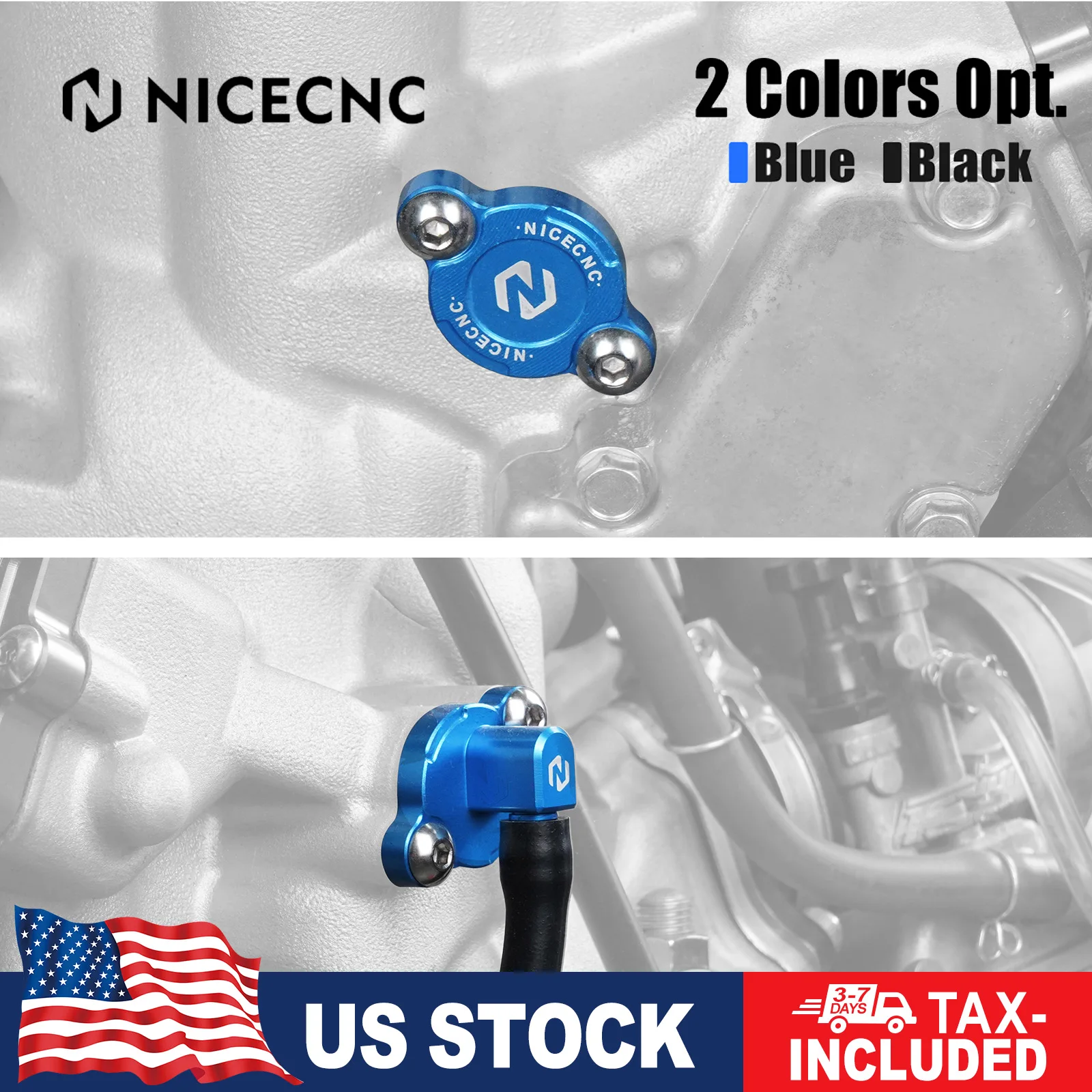 

NICECNC For Yamaha YZ250 1999-2024 YZ250X 2016-2023 YZ 250 250X Motorcycle Cylinder Power Valve Exhaust Valve Holder Cover Kit