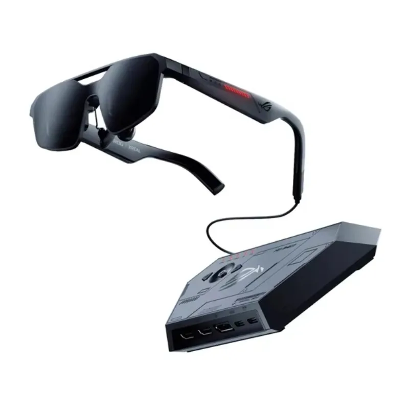 ROG XREAL R1 Smart AR Glasses 240Hz High Refresh Rate Compatible with ROG Full Ecosystem 171'' Gaming GiantScreenNonVRAI Glasses