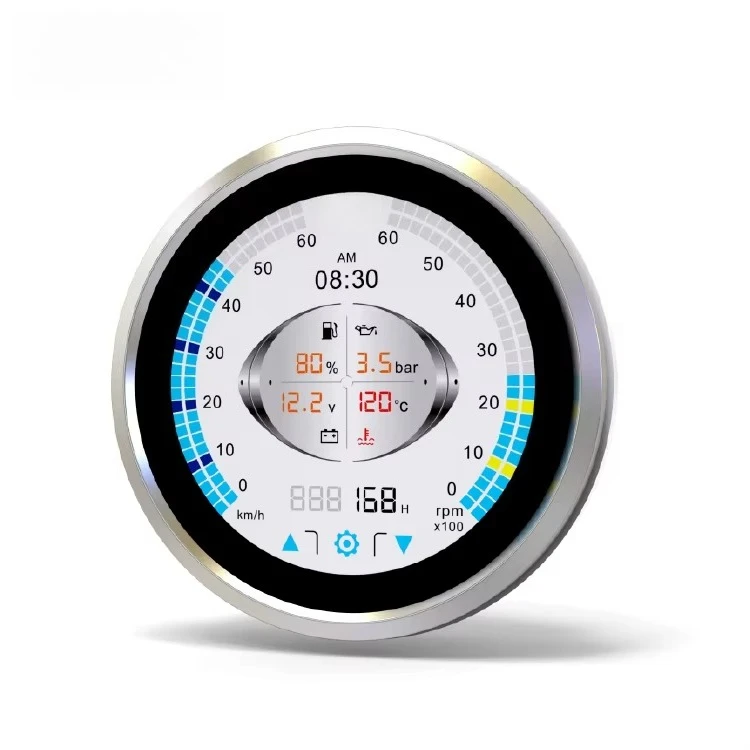 KUS 4.2 Inch Marine Touch Screen for Boat Dashboard J1939 NMEA2000 Multifunction Display