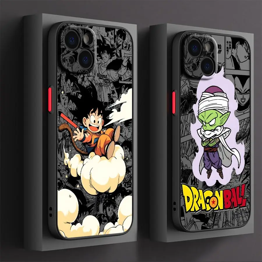 Funda para Teléfono Darong Ball Goku Piccolo para iPhone 17e 17 16e 16 15 14 13 12 11 Mini Pro Air Max X XR XSMax 7 8 6 6s Plus Mate