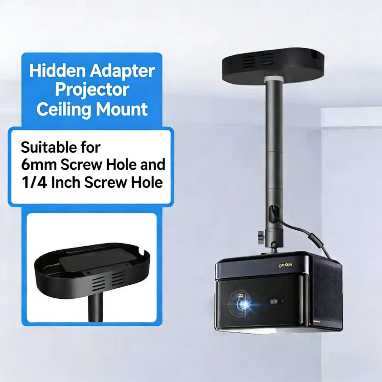 Projector Ceiling Mount Bracket Universal - Кронштейн для скрытого крепления проектора на