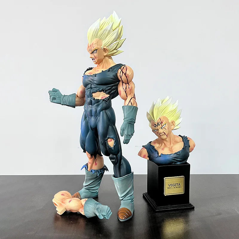 

Коллекционная фигурка Вегеты из Dragon Ball Z (2026 Vf Statue) с заменяемой головой, Маджин Вегета, 28 см/11,02 дюйма, модель для коллекции, игрушка, подарок