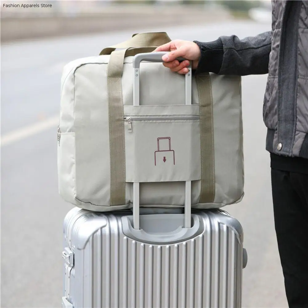 

Oxford Cloth Clothing Organizing Bag Foldable Portable Travel Duffel Bag Large Capacity Waterproof Bedding Storage Bag Training