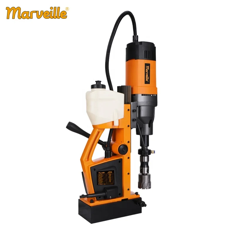 Marveille MW-N50C 50mm good quality mag drilling tool small magnetic drill for construction site metal drilling